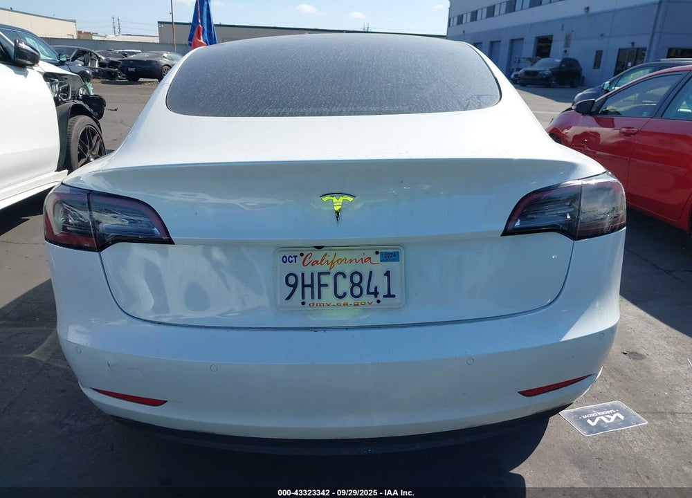 2022 TESLA MODEL 3 VIN: 5YJ3E1EA8NF373575