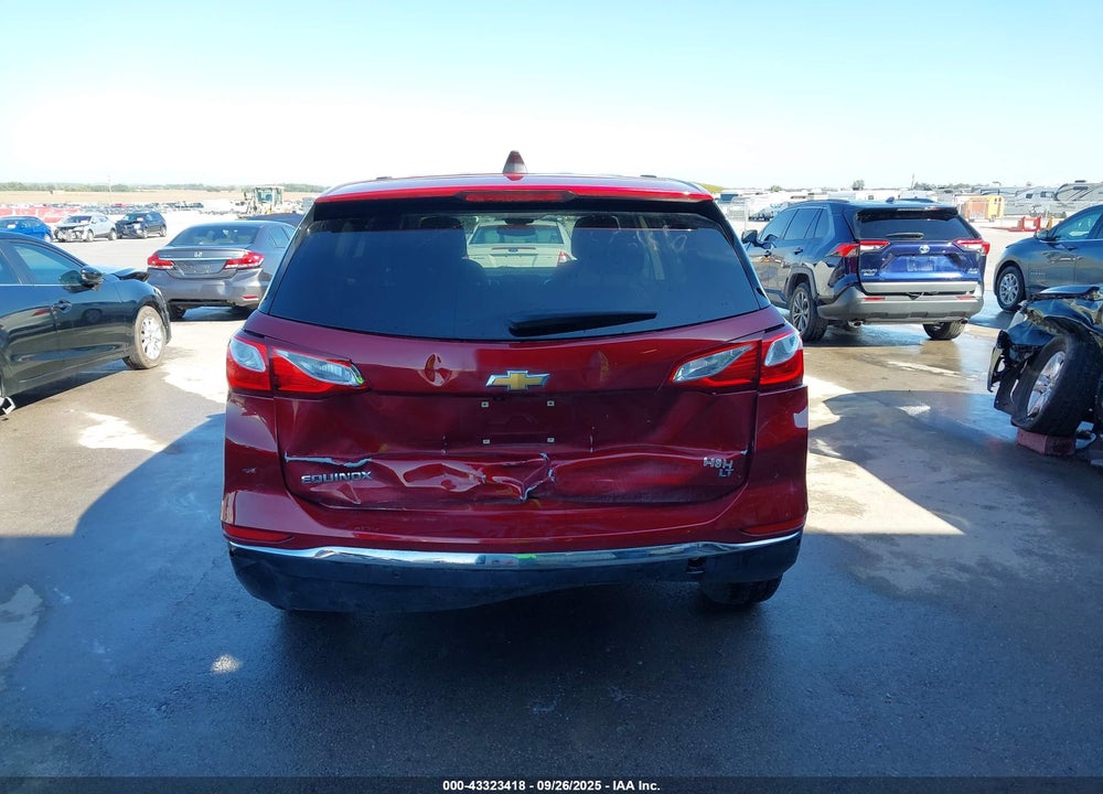 2018 CHEVROLET EQUINOX LT VIN: 3GNAXJEV6JL307999