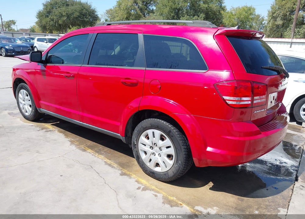 2016 DODGE JOURNEY VIN: 3C4PDCAB0GT166777