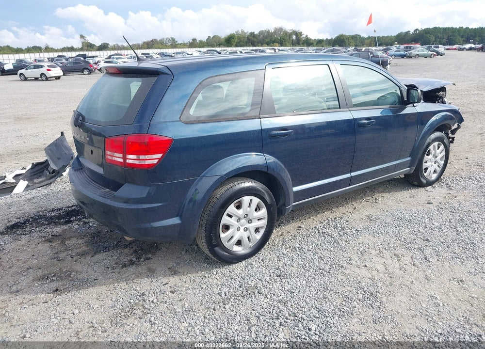 2014 DODGE JOURNEY AMERICAN VALUE PKG VIN: 3C4PDCAB4ET304012