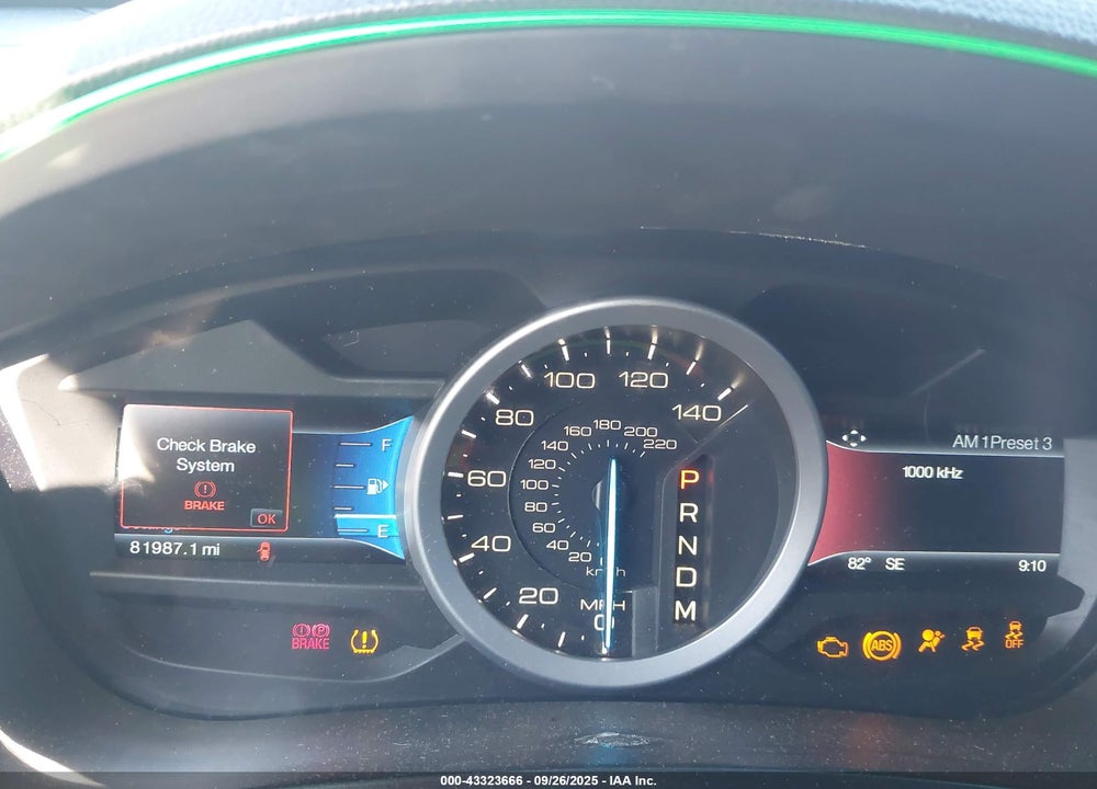 2014 FORD EXPLORER LIMITED VIN: 1FM5K7F84EGB07309