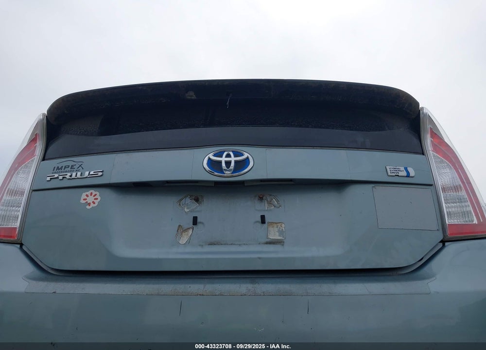 2012 TOYOTA PRIUS VIN: JTDKN3DU2C1600185