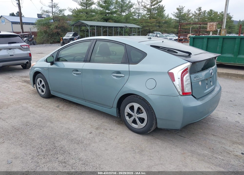 2012 TOYOTA PRIUS VIN: JTDKN3DU2C1600185