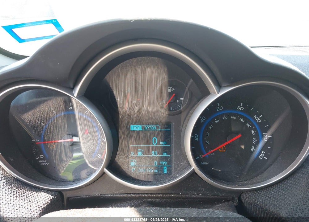 2015 CHEVROLET CRUZE VIN: 1G1PC5SB8F7288859