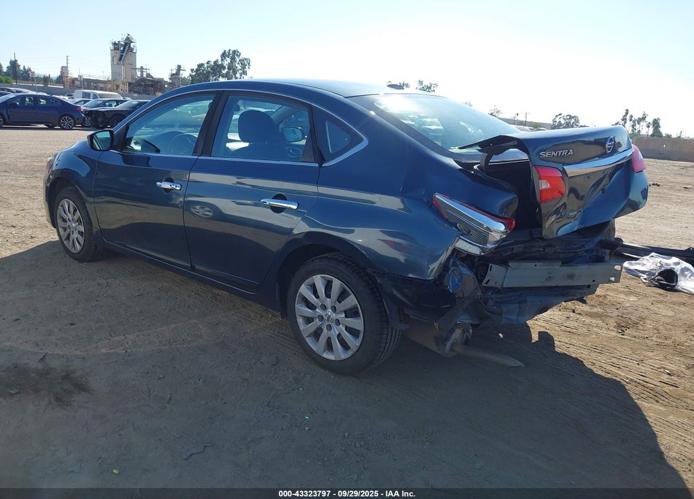 2017 NISSAN SENTRA SV VIN: 3N1AB7AP0HL640083