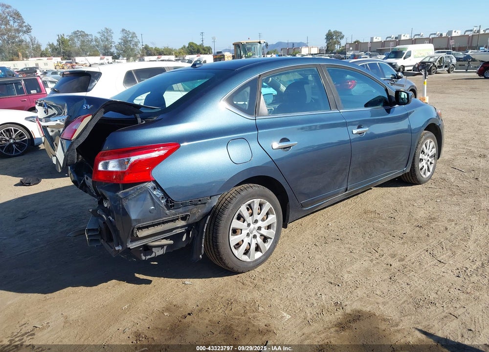 2017 NISSAN SENTRA SV VIN: 3N1AB7AP0HL640083