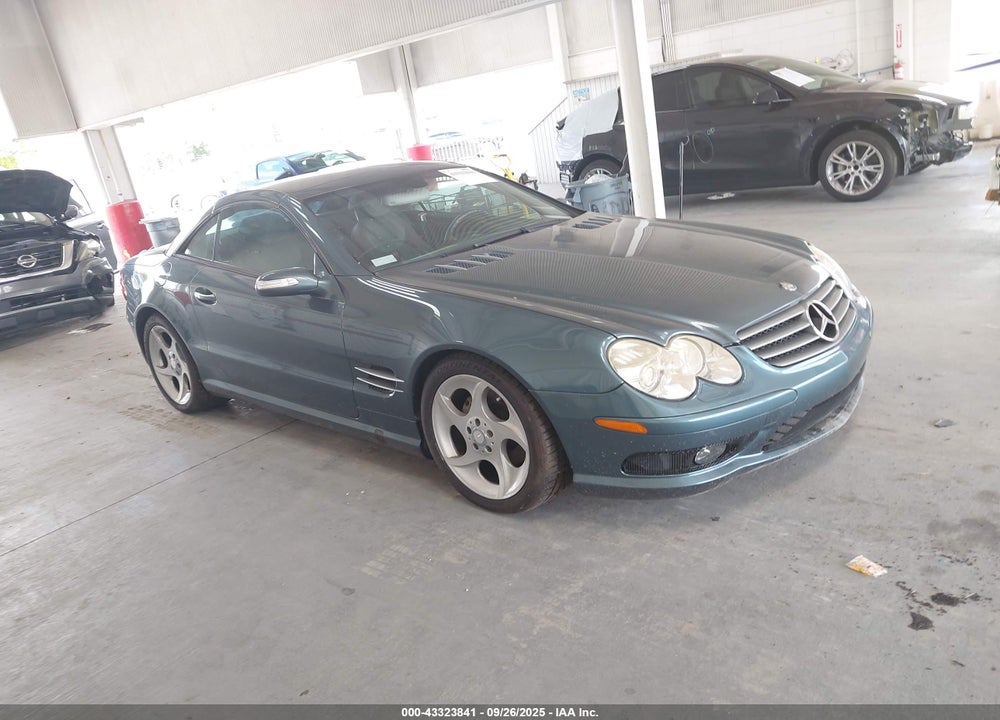 2004 MERCEDES-BENZ SL 500 VIN: WDBSK75F54F070555