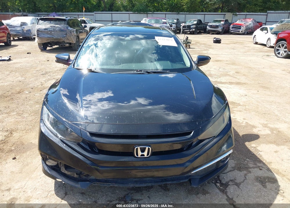 2019 HONDA CIVIC EX VIN: JHMFC1F31KX007928
