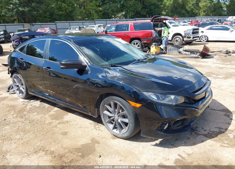 2019 HONDA CIVIC EX VIN: JHMFC1F31KX007928