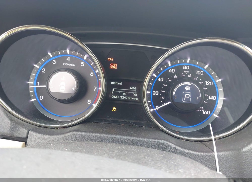 2011 HYUNDAI SONATA GLS VIN: 5NPEB4AC8BH226566