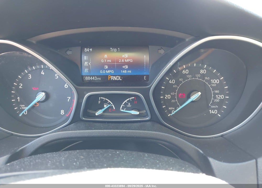 2017 FORD FOCUS VIN: 1FADP3F22HL263212
