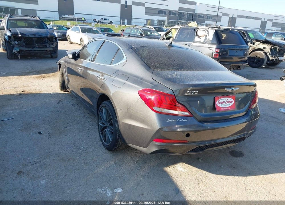 2019 GENESIS G70 VIN: KMTG34LA2KU018353