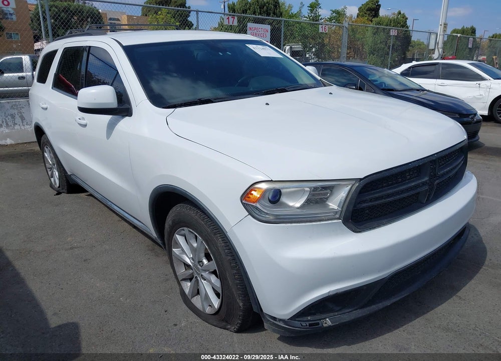 2015 DODGE DURANGO SXT VIN: 1C4RDHAG9FC145597