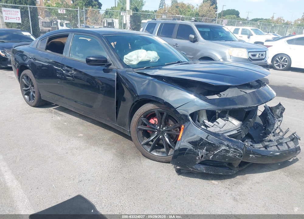 2016 DODGE CHARGER SXT VIN: 2C3CDXHGXGH333330