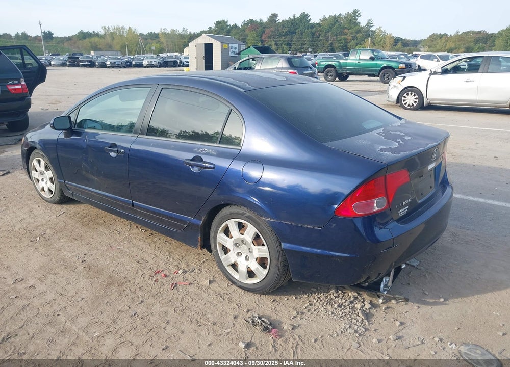 2008 HONDA CIVIC VIN: 2HGFA165X8H500644