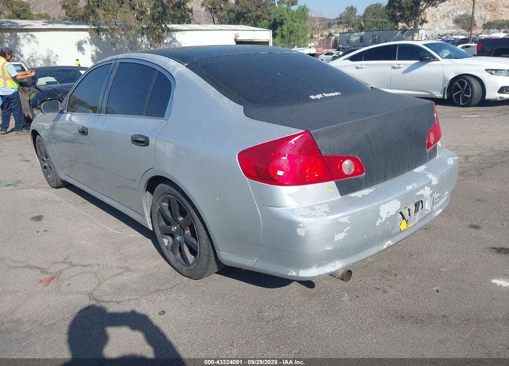 2006 INFINITI G35 VIN: JNKCV51E46M509952