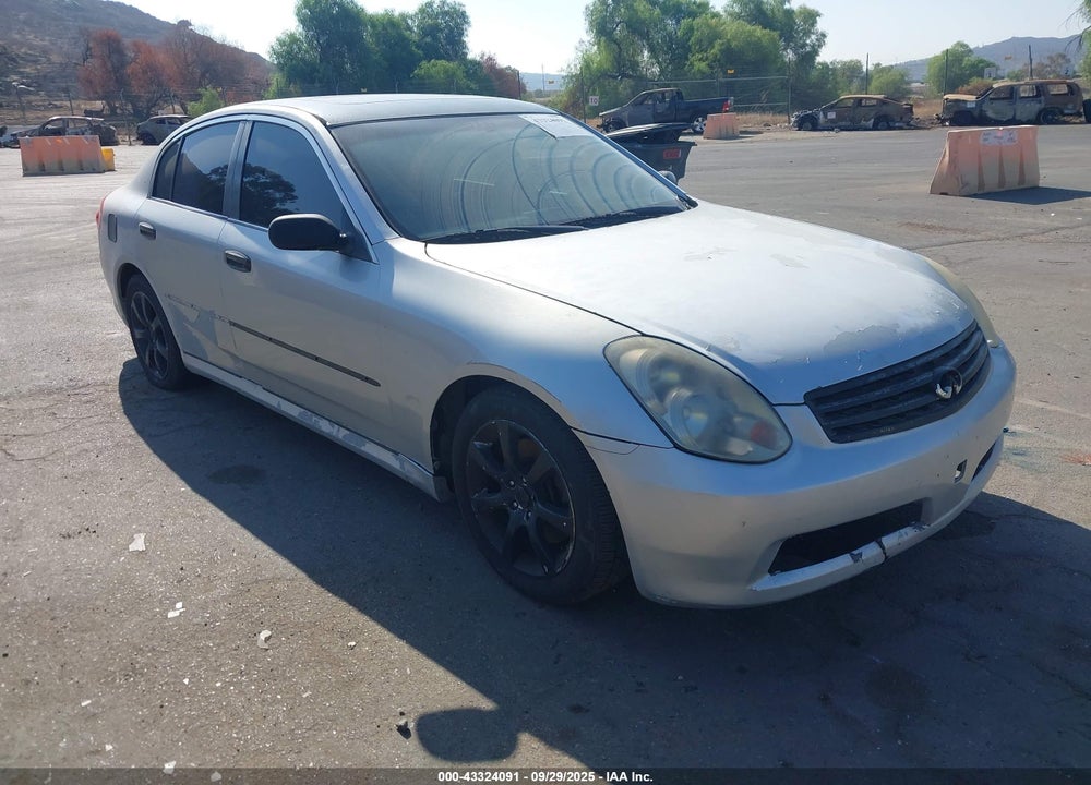 2006 INFINITI G35 VIN: JNKCV51E46M509952