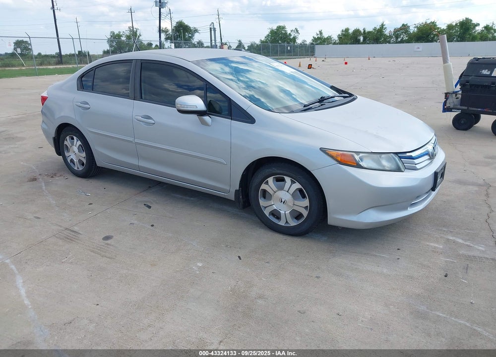 2012 HONDA CIVIC HYBRID VIN: JHMFB4F37CS011436
