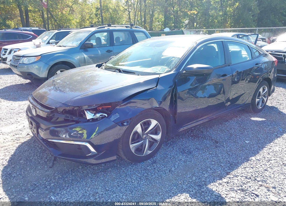 2019 HONDA CIVIC LX VIN: 2HGFC2F60KH523494