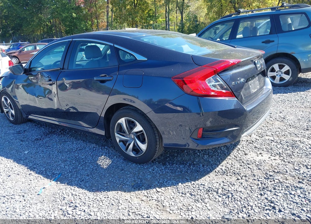 2019 HONDA CIVIC LX VIN: 2HGFC2F60KH523494