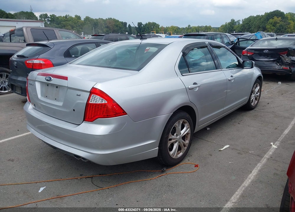 2012 FORD FUSION VIN: 3FAHP0HA1CR408769