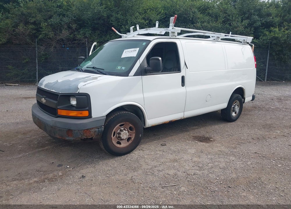 2009 CHEVROLET EXPRESS 2500 VIN: 1GCGG25C691121812