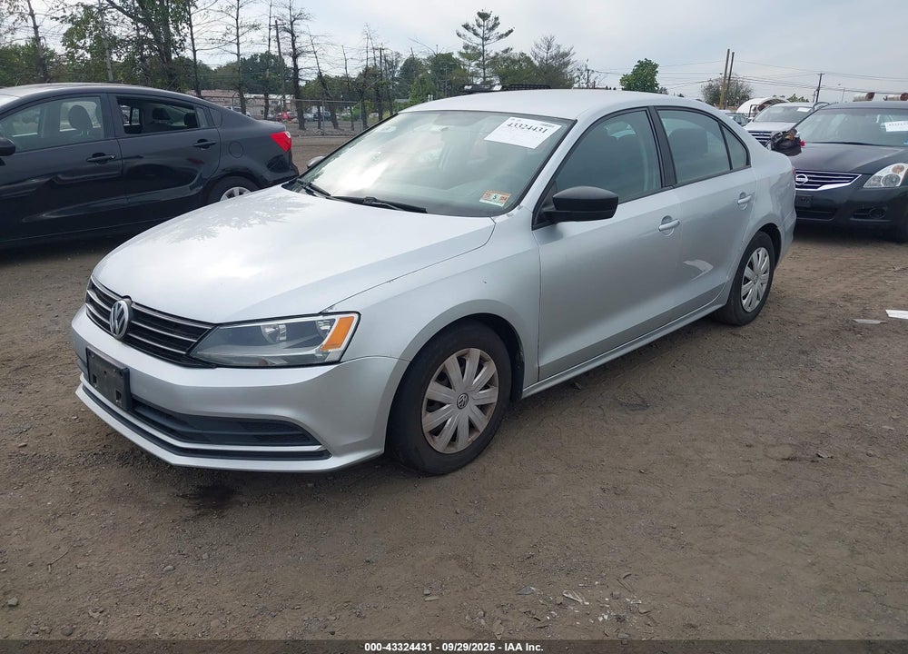 2015 VOLKSWAGEN JETTA 2.0L S VIN: 3VW2K7AJ2FM297990