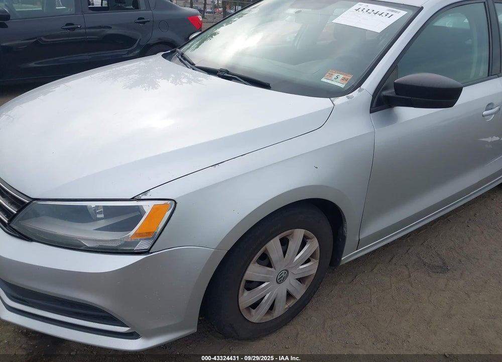 2015 VOLKSWAGEN JETTA 2.0L S VIN: 3VW2K7AJ2FM297990