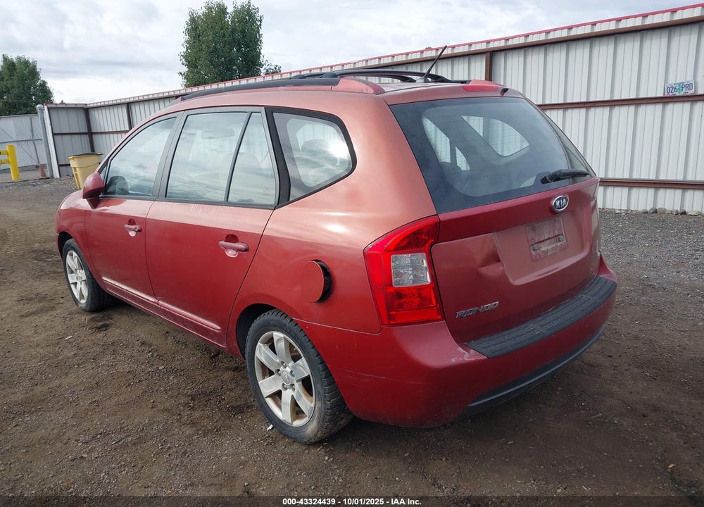 2007 KIA RONDO VIN: KNAFG525877087124
