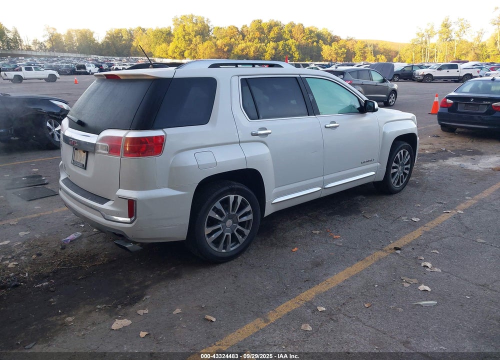 2016 GMC TERRAIN DENALI VIN: 2GKFLRE3XG6166072