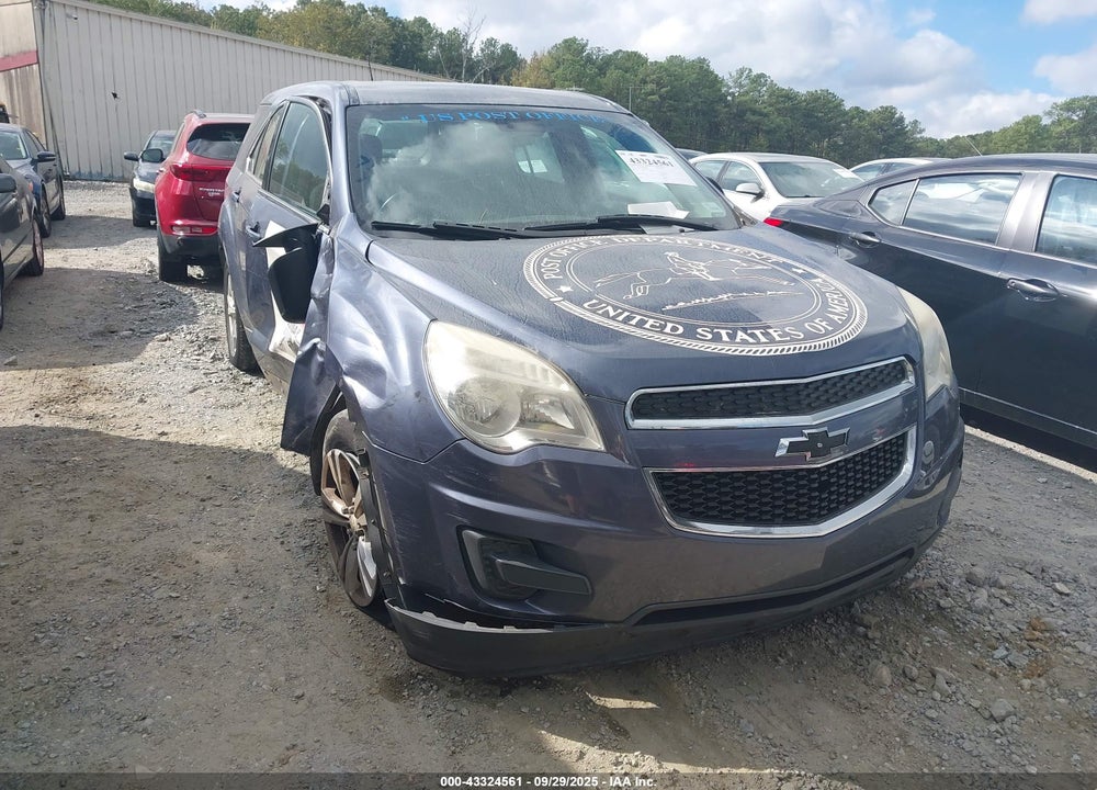 2013 CHEVROLET EQUINOX LS VIN: 2GNALBEK4D6248631