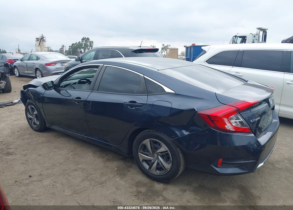 2019 HONDA CIVIC VIN: 2HGFC2F65KH522387