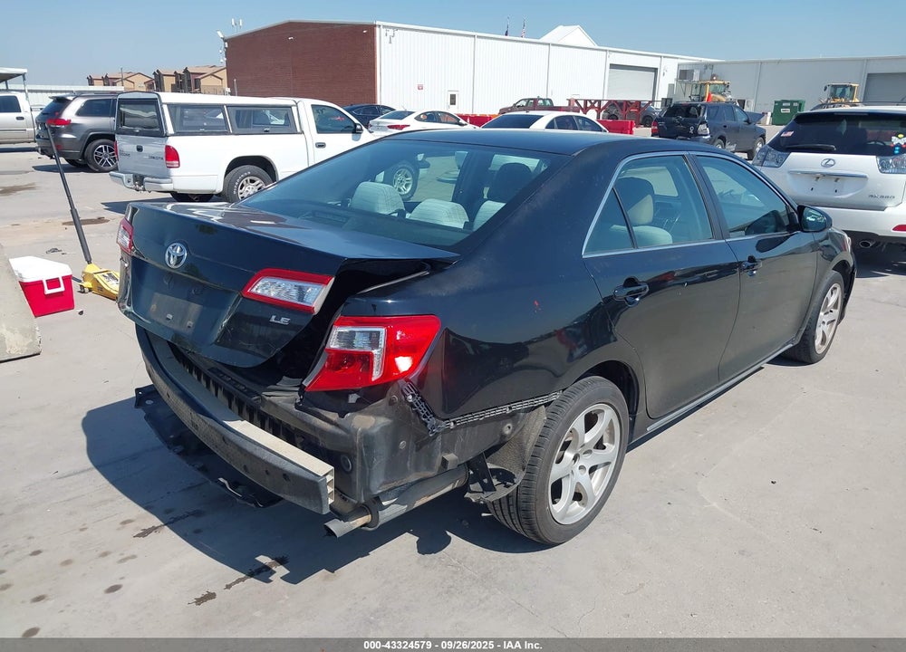 2013 TOYOTA CAMRY LE VIN: 4T1BF1FK4DU286127