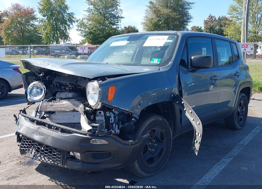 2018 JEEP RENEGADE VIN: ZACCJBAB9JPG99016