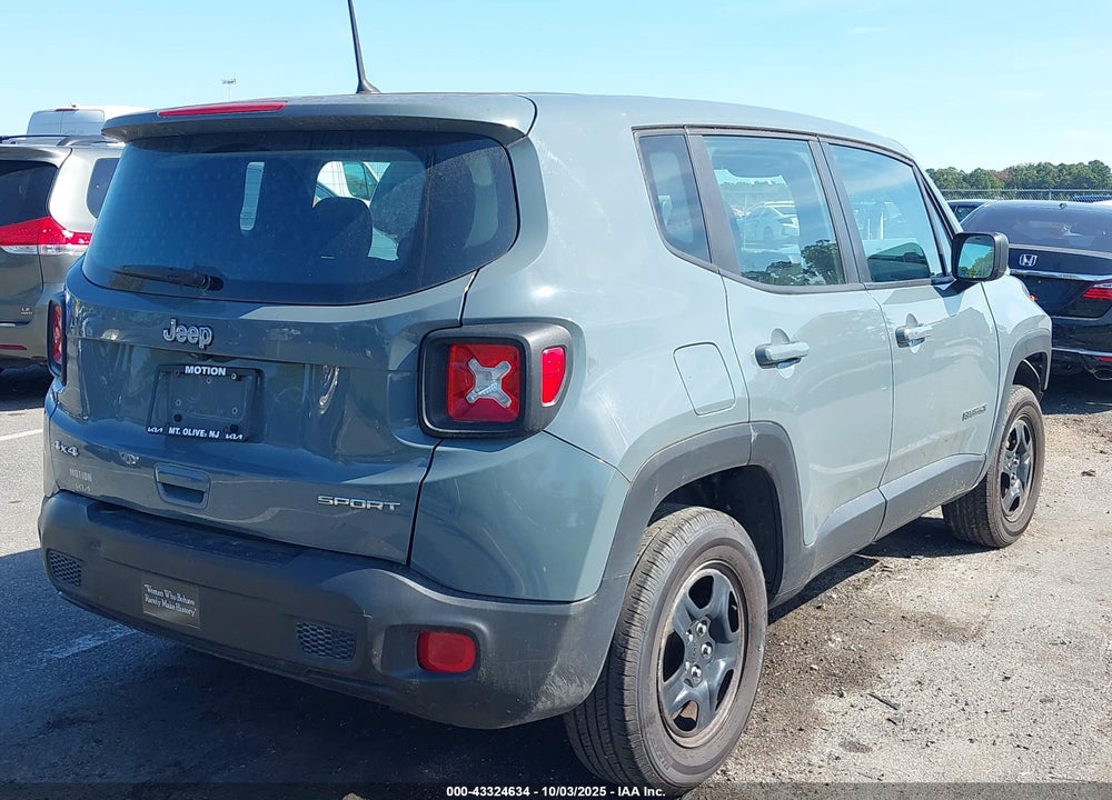 2018 JEEP RENEGADE VIN: ZACCJBAB9JPG99016