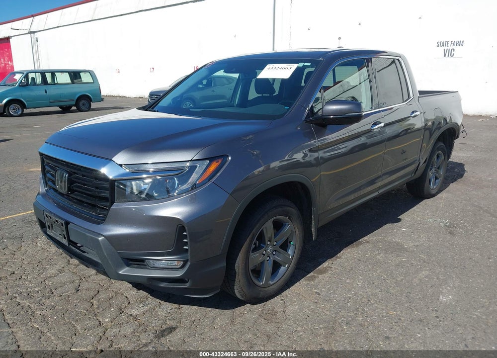 2022 HONDA RIDGELINE RTL-E VIN: 5FPYK3F74NB026250