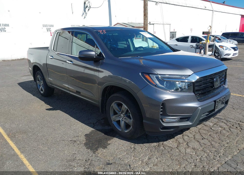 2022 HONDA RIDGELINE RTL-E VIN: 5FPYK3F74NB026250