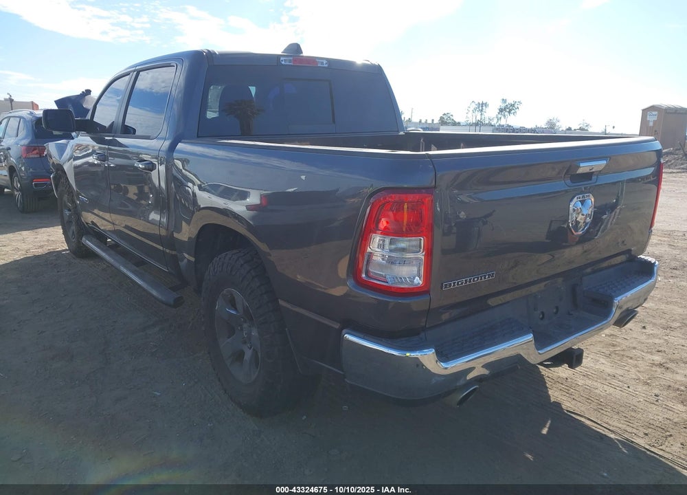 2019 RAM 1500 BIG HORN/LONE STAR 4X2 5'7 BOX VIN: 1C6RREFT1KN635561