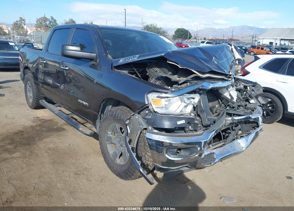 2019 RAM 1500 BIG HORN/LONE STAR 4X2 5'7 BOX VIN: 1C6RREFT1KN635561