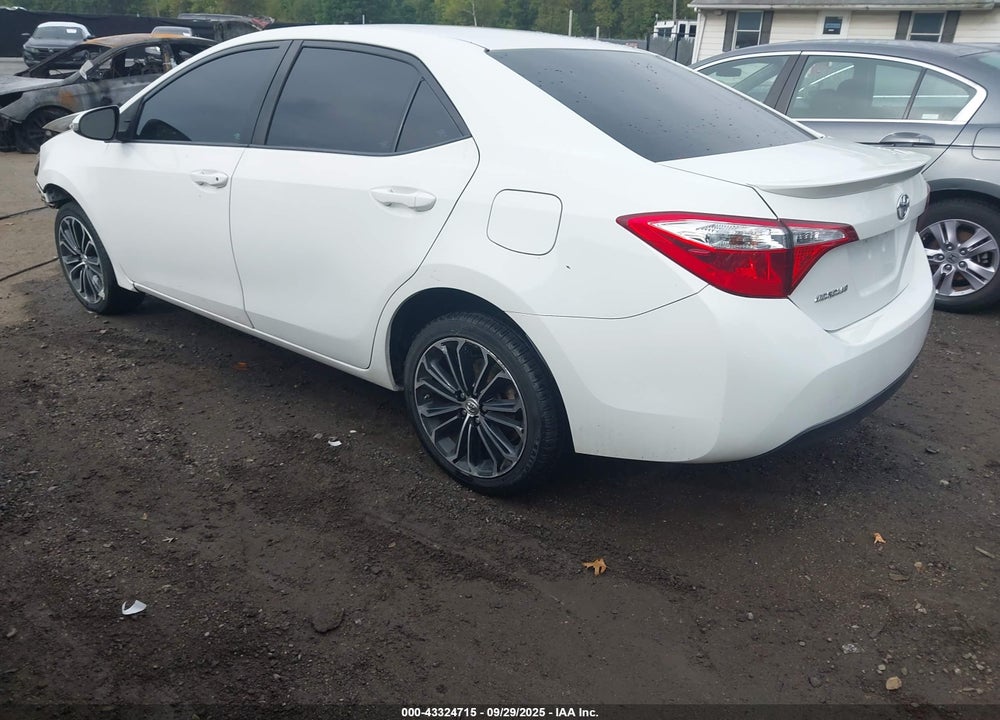 2016 TOYOTA COROLLA VIN: 2T1BURHE6GC735521
