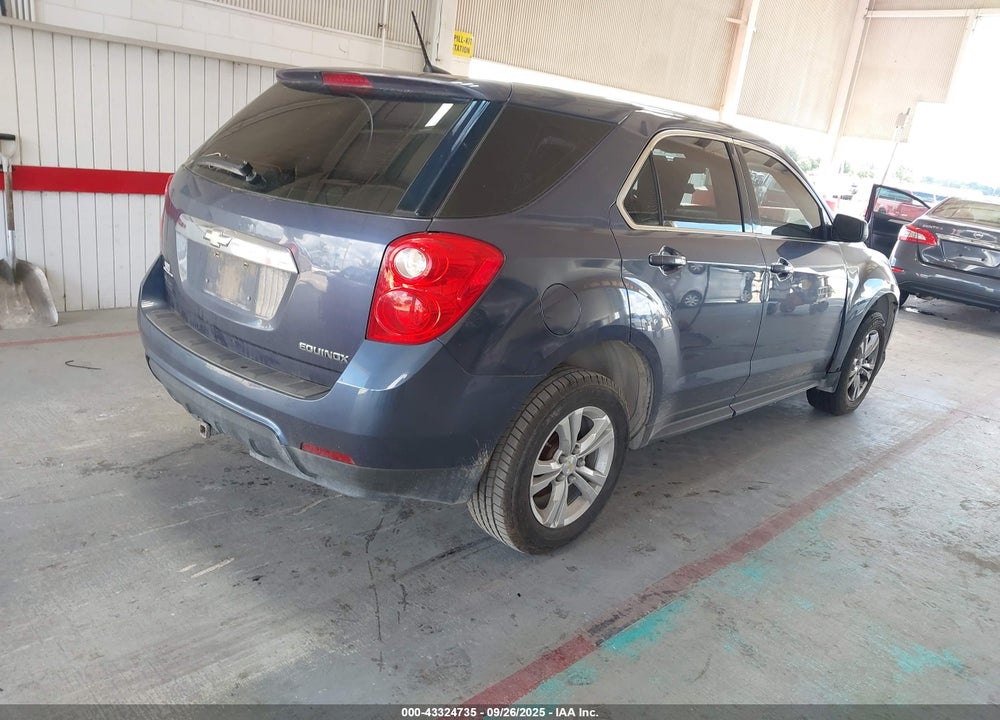 2013 CHEVROLET EQUINOX LS VIN: 2GNALBEKXD6189004