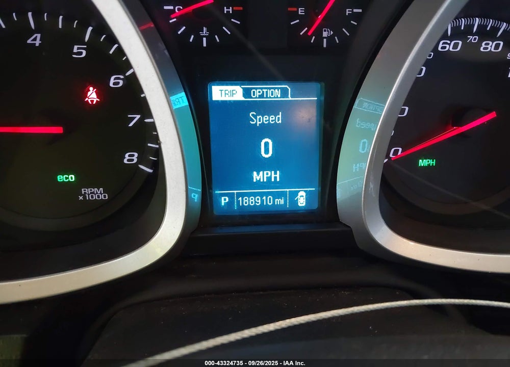 2013 CHEVROLET EQUINOX LS VIN: 2GNALBEKXD6189004
