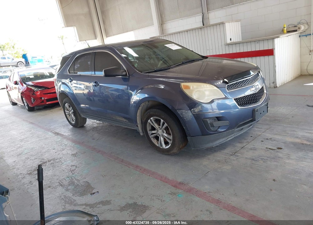 2013 CHEVROLET EQUINOX LS VIN: 2GNALBEKXD6189004