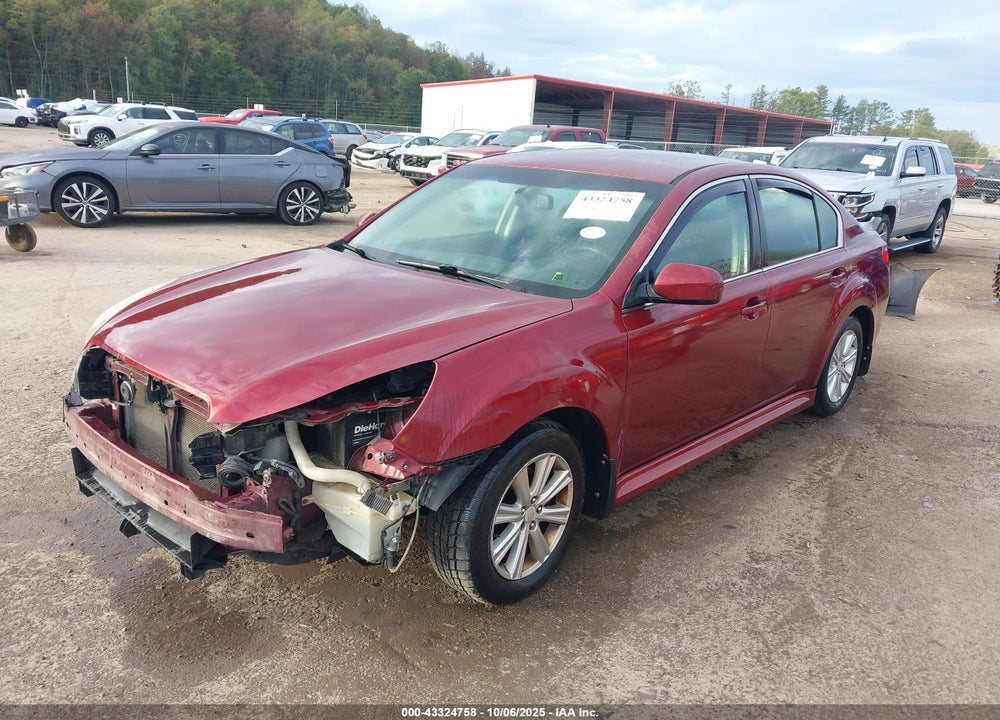 2011 SUBARU LEGACY 2.5I PREMIUM VIN: 4S3BMBC6XB3218103