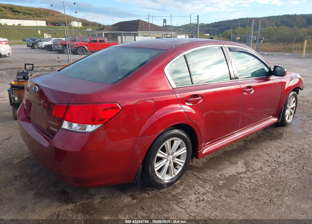 2011 SUBARU LEGACY 2.5I PREMIUM VIN: 4S3BMBC6XB3218103