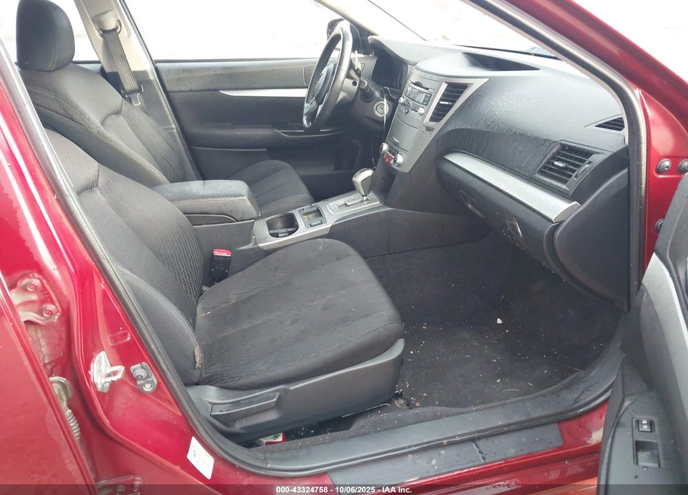 2011 SUBARU LEGACY 2.5I PREMIUM VIN: 4S3BMBC6XB3218103