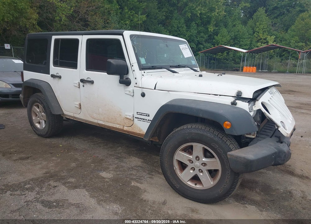 2017 JEEP WRANGLER UNLIMITED SPORT 4X4 VIN: 1C4HJWDG6HL601529