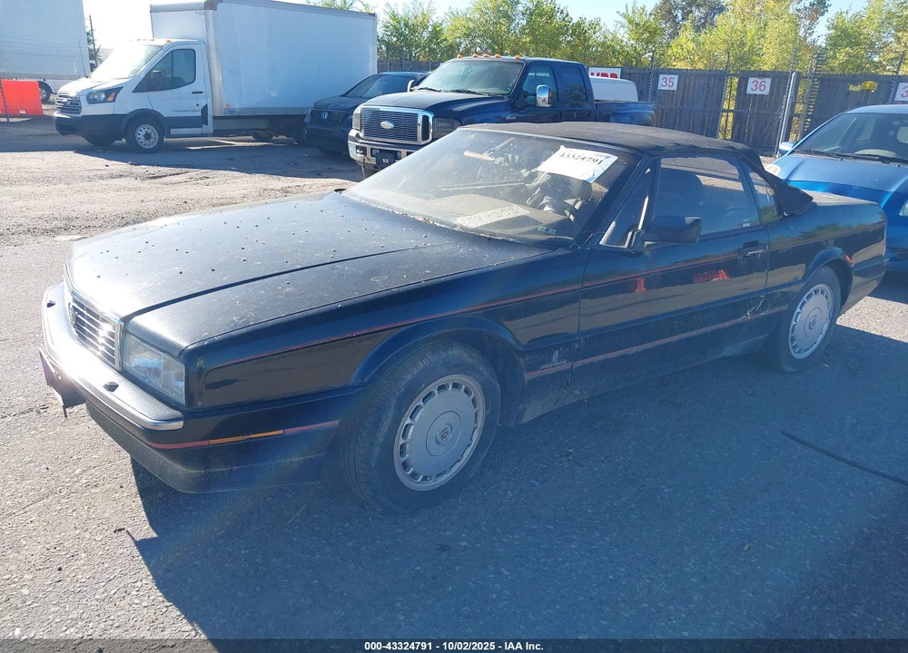 1990 CADILLAC ALLANTE CV/HT VIN: 1G6VR3389LU100256