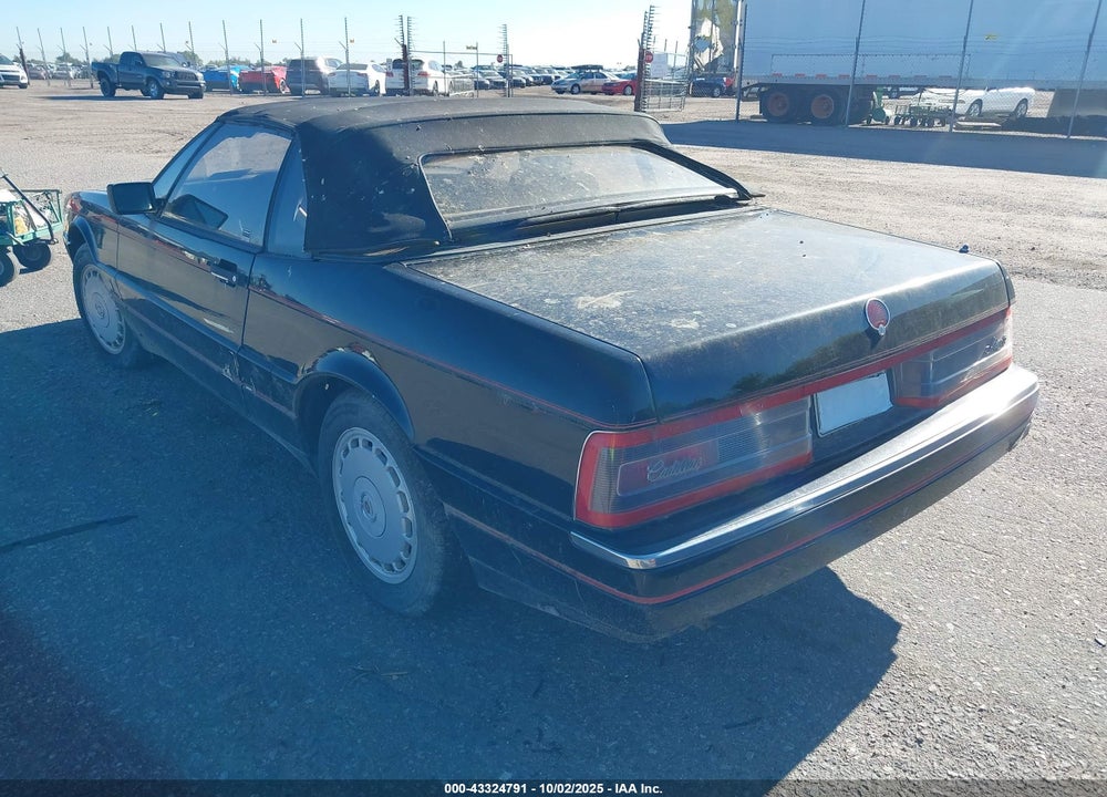 1990 CADILLAC ALLANTE CV/HT VIN: 1G6VR3389LU100256