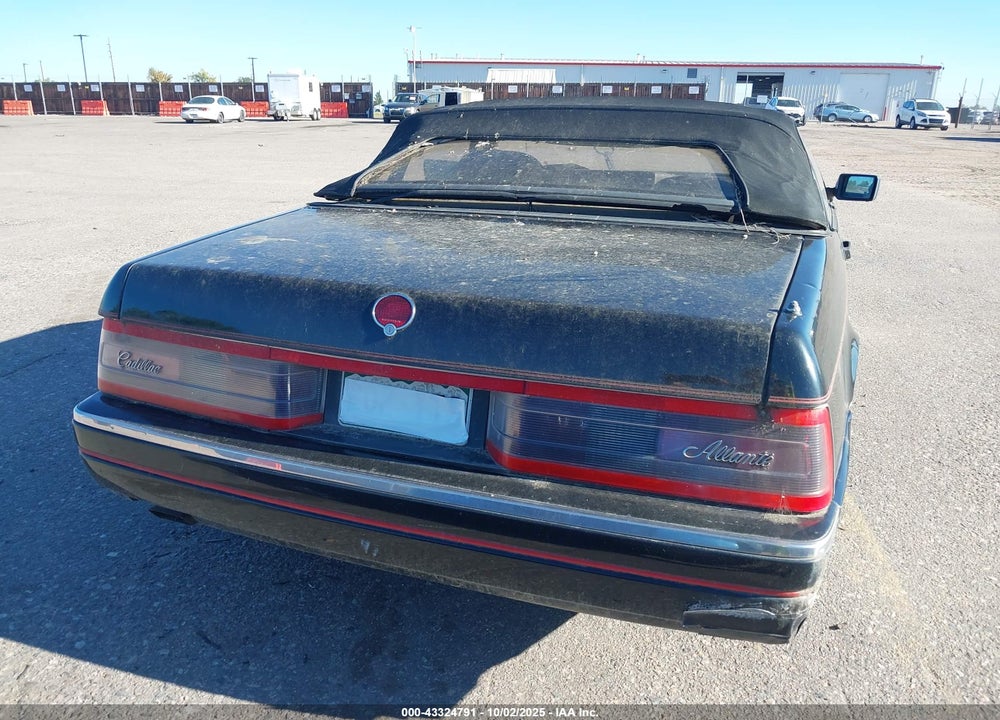 1990 CADILLAC ALLANTE CV/HT VIN: 1G6VR3389LU100256